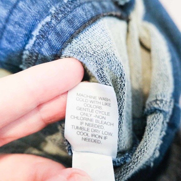 J. Jill Pure Jill Indigo Womens Sweater M Hoodie Sweatshirt Full Zip Athletic - Picture 14 of 14